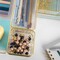 Martha Stewart Kerry Plastic Stackable Office Desk Drawer Organizers with Gold Trim, Various Sizes, Set of 8 BE-PB3371-G-8-CLRGLD-MS - alternate 9